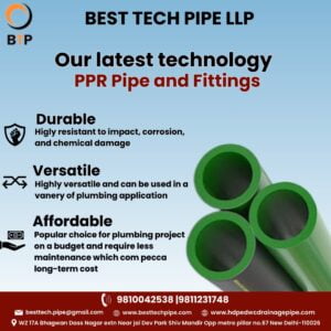 PPR Pipe Distributor in Delhi