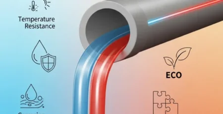 PPR pipes for hot and cold water plumbing systems