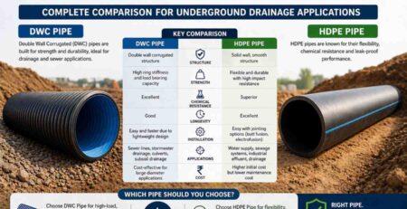 DWC Pipe vs HDPE Pipe