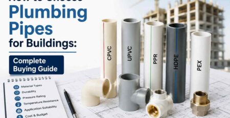 how to choose plumbing pipes for buildings