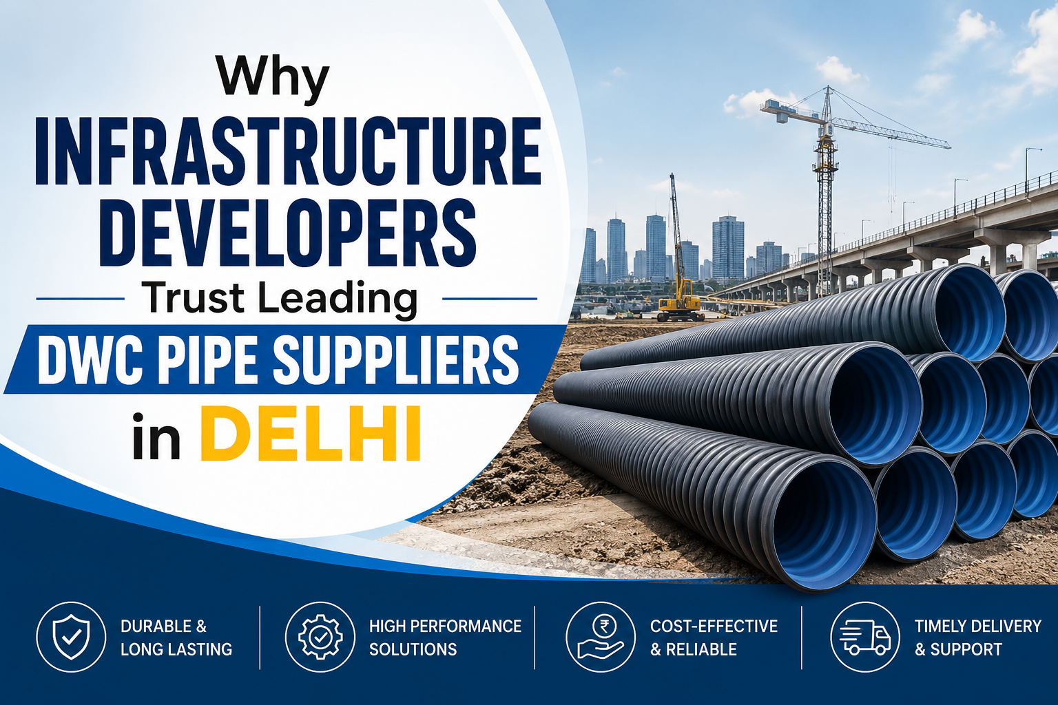 DWC Pipe Suppliers in Delhi