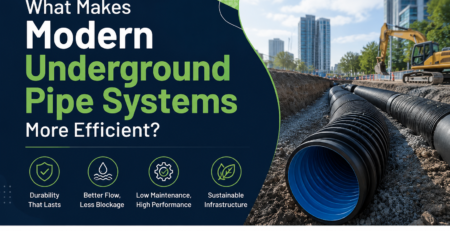 What Makes Modern Underground Pipe Systems More Efficient