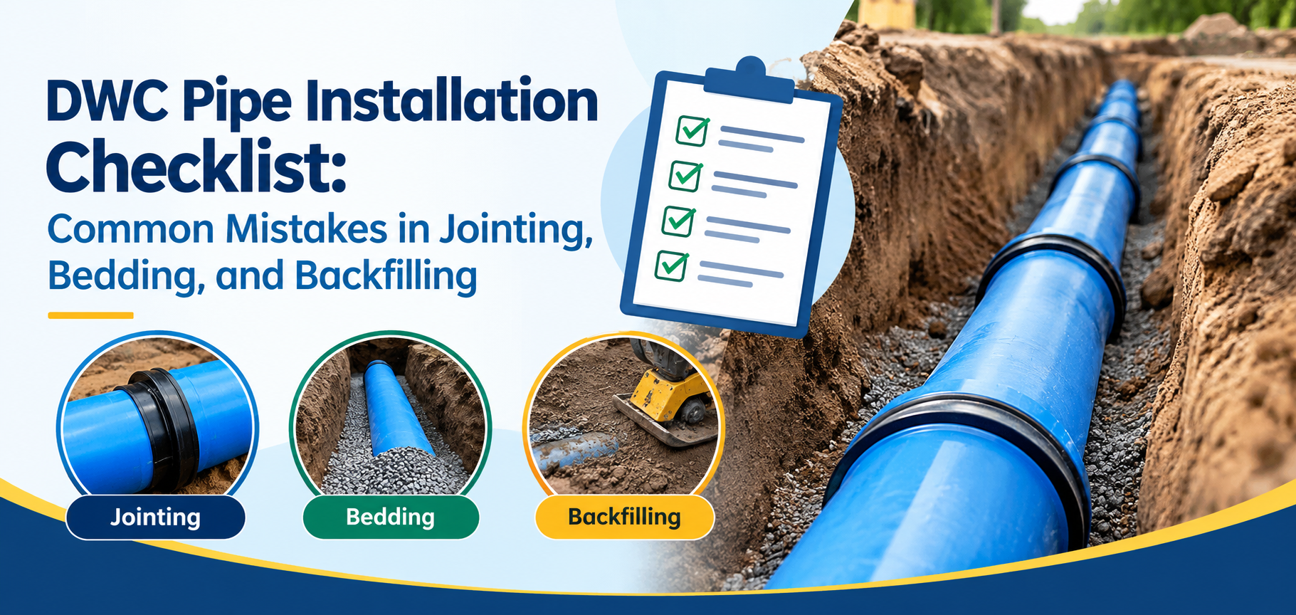 DWC Pipe Installation